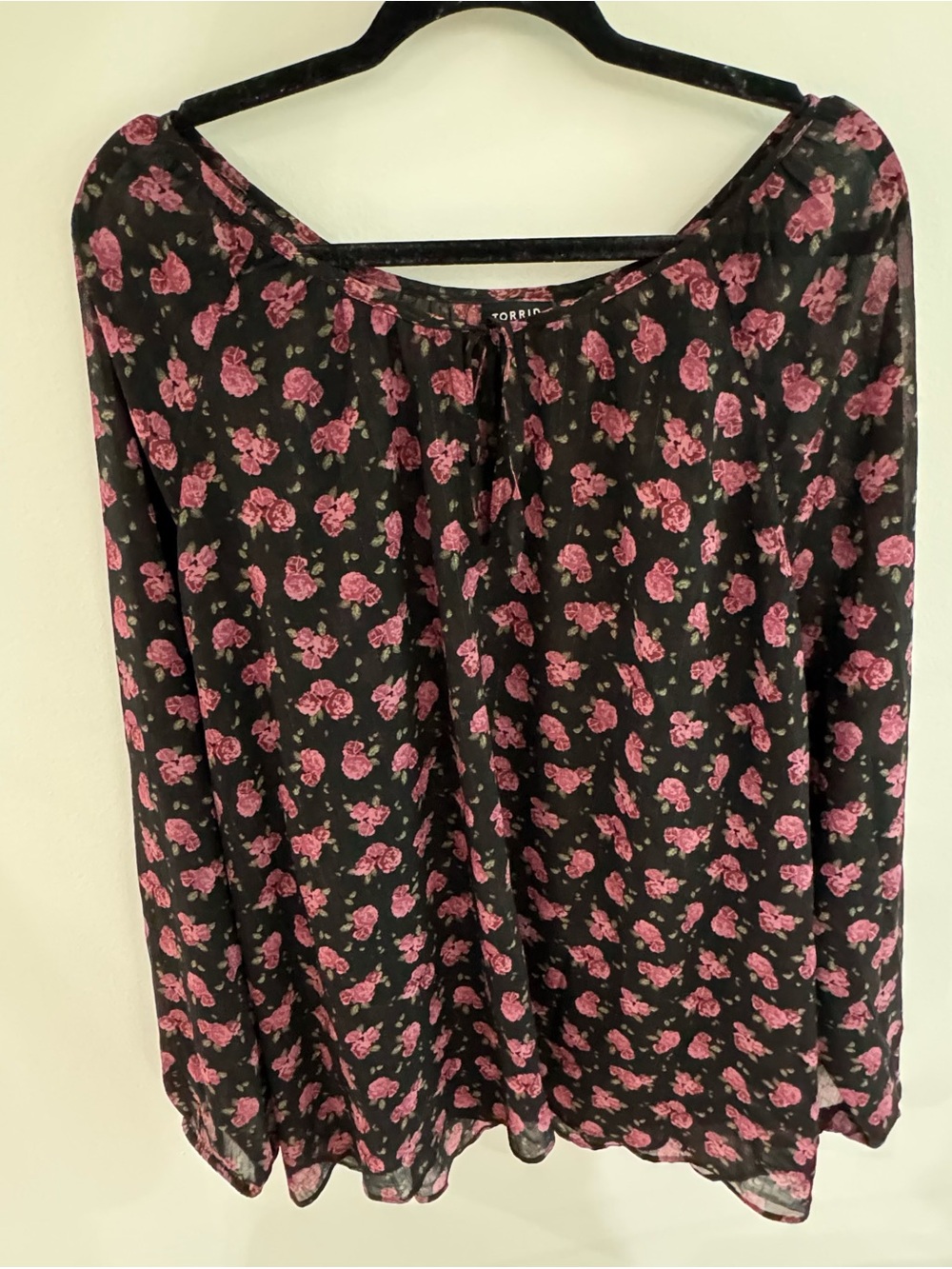 Torrid Floral Blouse